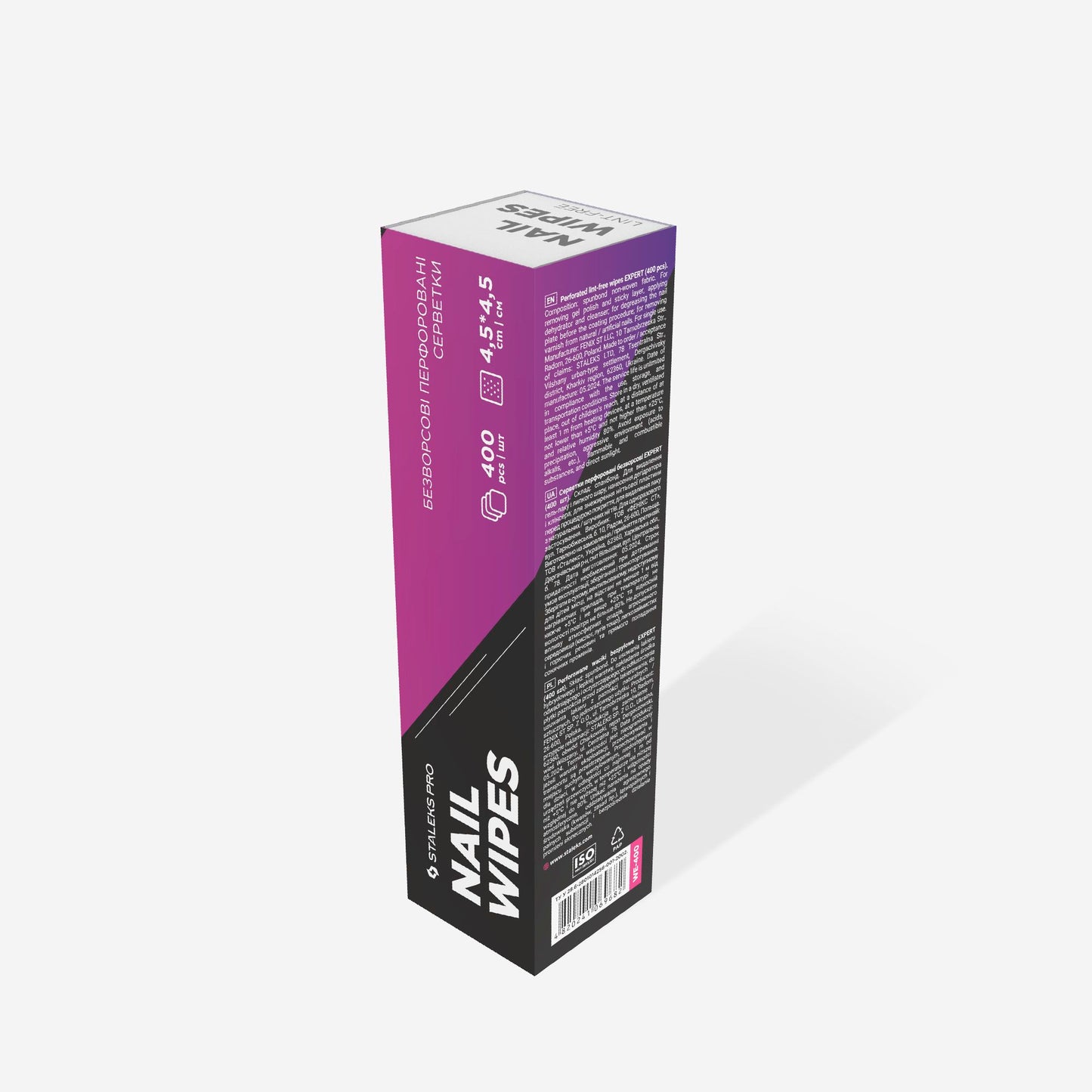 STALEKS PRO Perforated lint-free wipes EXPERT (400 pcs)