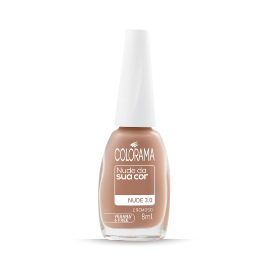 COLORAMA Esmalte Regular Cremoso Nude Da Sua Cor
Nude 3.0