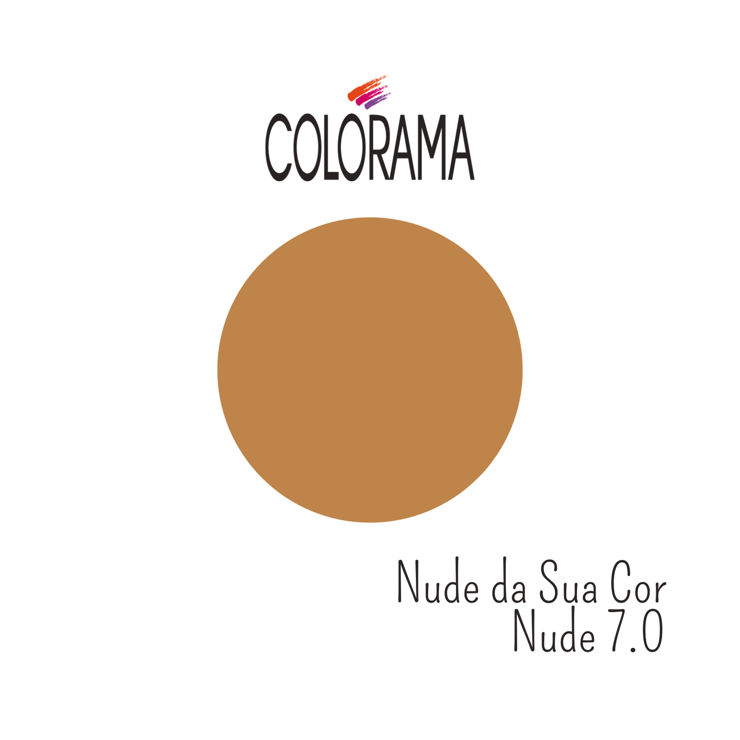 COLORAMA Regular Nail Polish Creamy Nude Of Your Color Nude 7.0