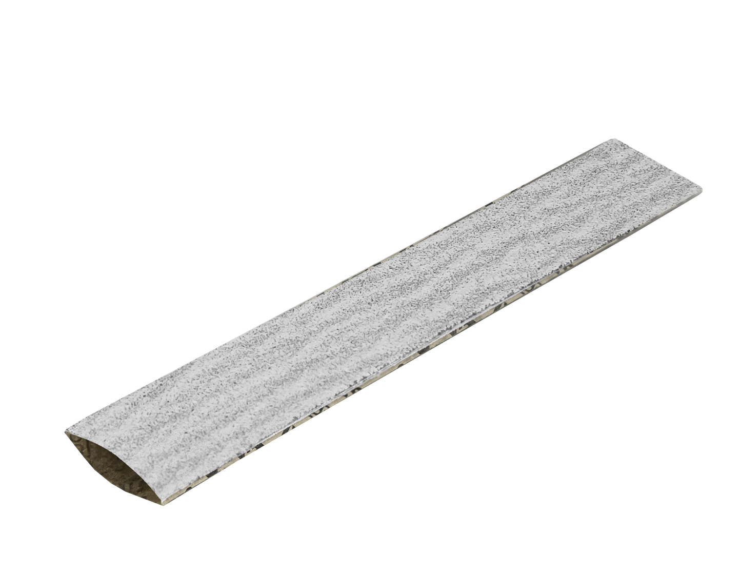 A white, textured STALEKS PRO Disposable papmAm file for the Smart 22 straight nail file by Staleks, made of aluminum oxide and ideal for manicure/pedicure, shown against a black background (50 pcs).