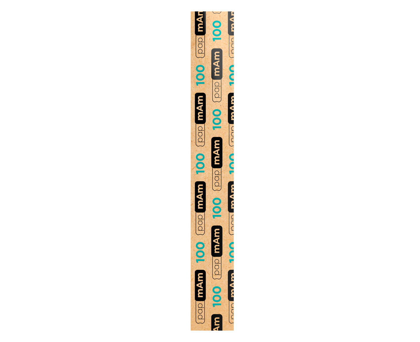 A pack of 50 Staleks PRO Disposable PapmAm files for the Expert 22 straight nail file by Staleks, shown vertically on a white background; ideal as disposable abrasives for artificial nails or replaceable nail files.