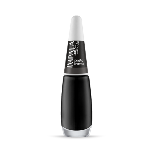 IMPALA Esmalte Regular Preto Cremoso 7.5 ml