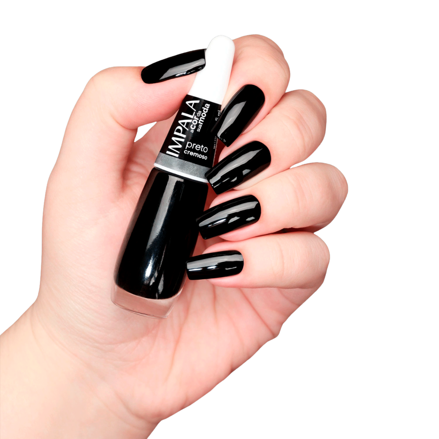 IMPALA Esmalte Regular Preto Cremoso 7.5 ml