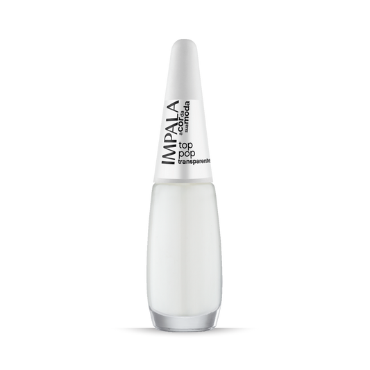 IMPALA Esmalte Regular Branco Transparente Top Pop 7.5 ml