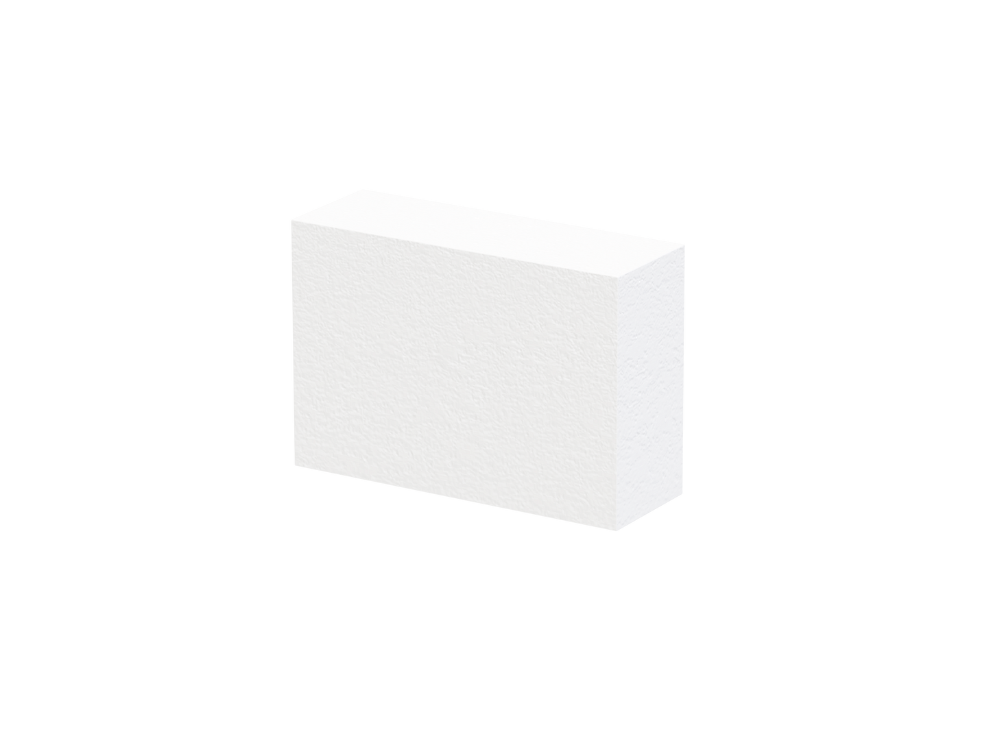 The Staleks PRO Grinding Buff Rectangular mini EXPERT 51 (100/180 grit, 50 pcs) is a white, textured nail buffer ideal for artificial nails, shown on a black background. Perfect for precise manicures by Staleks.