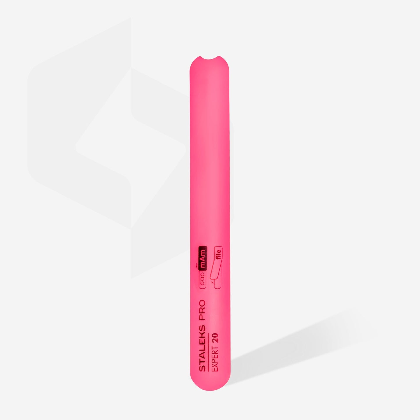 STALEKS PRO Straight beveled plastic base for nail file EXPERT 20