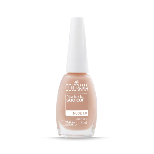 COLORAMA Esmalte Regular Cremoso Nude Da Sua Cor
Nude 1.0