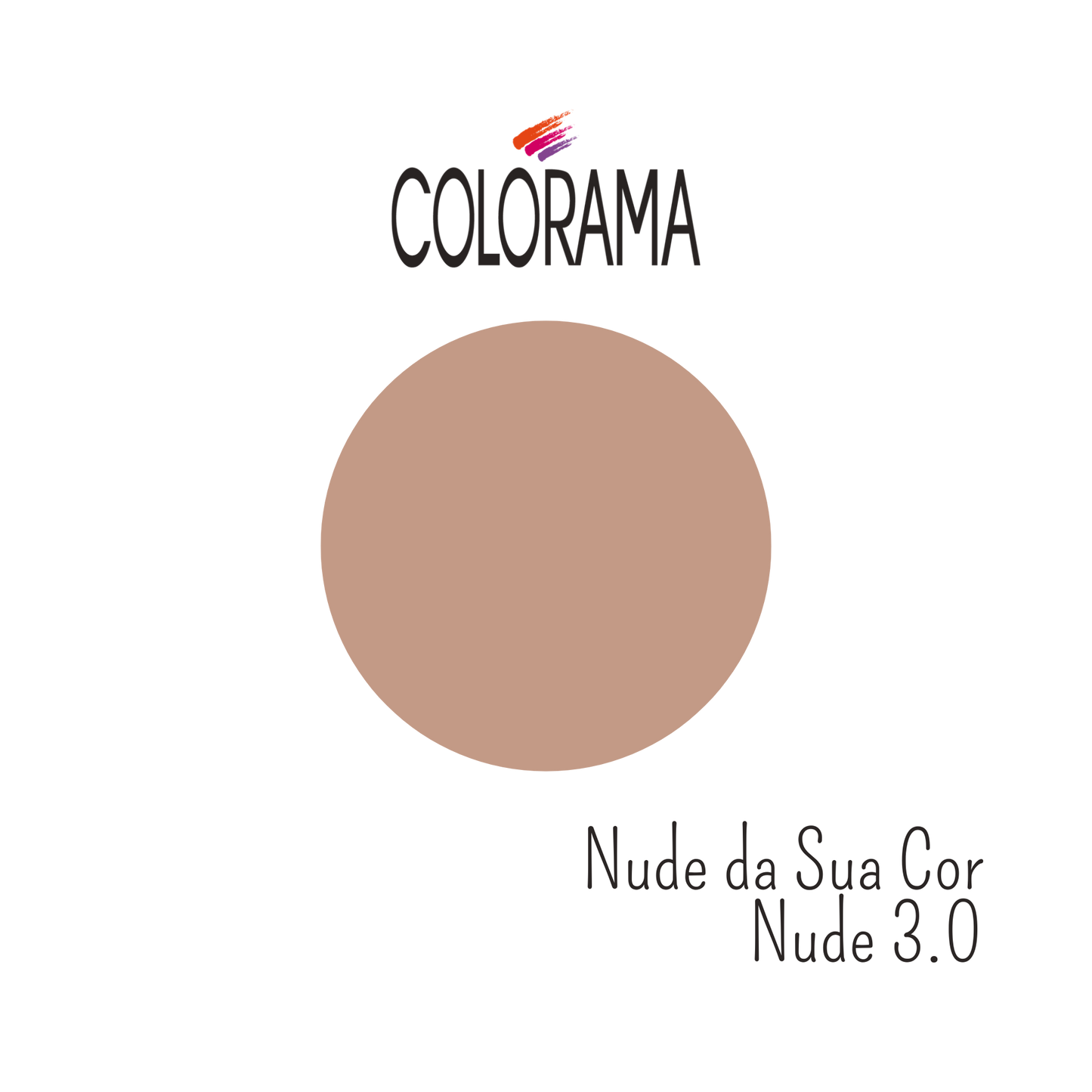 COLORAMA Regular Nail Polish Creamy Nude Of Your Color Nude 3.0