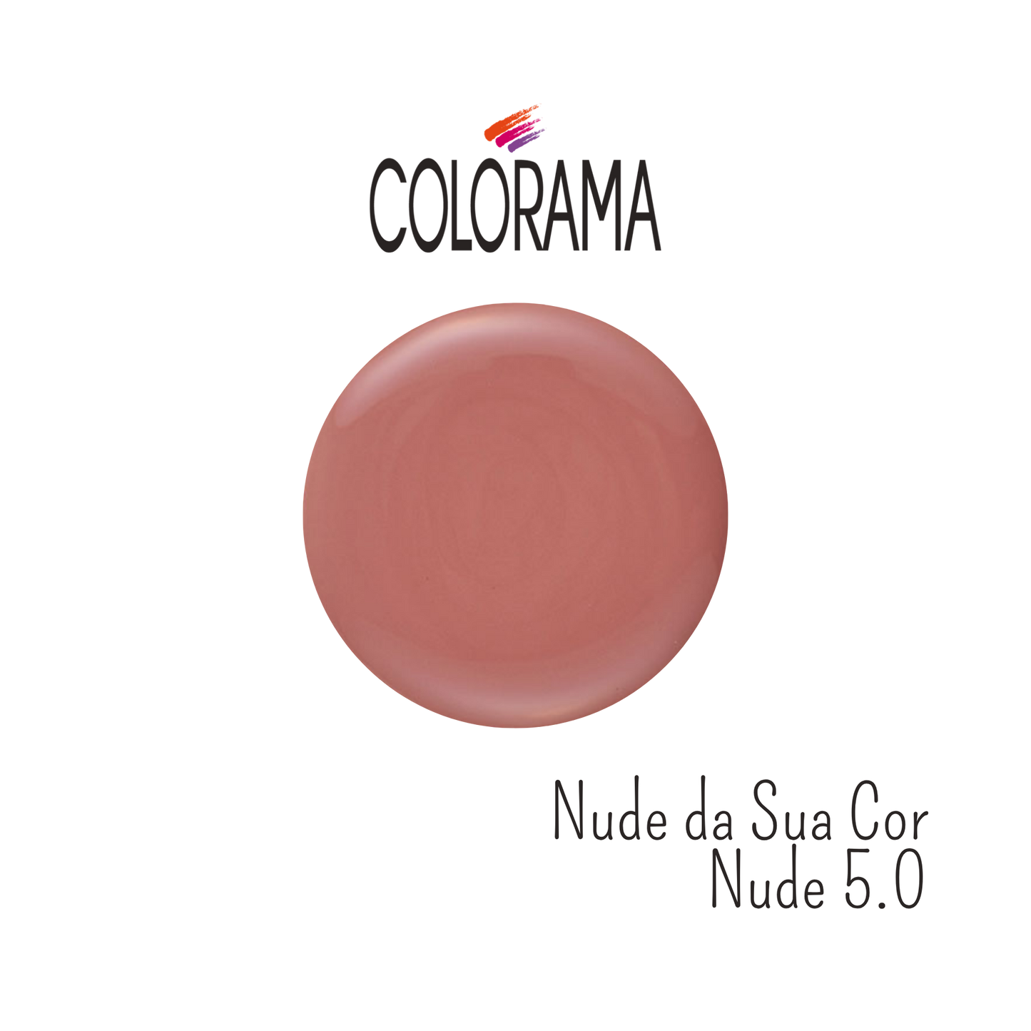 COLORAMA Regular Nail Polish Creamy Nude Of Your Color Nude 5.0