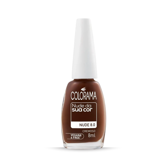 COLORAMA Esmalte Regular Cremoso Nude Da Sua Cor
Nude 8.0