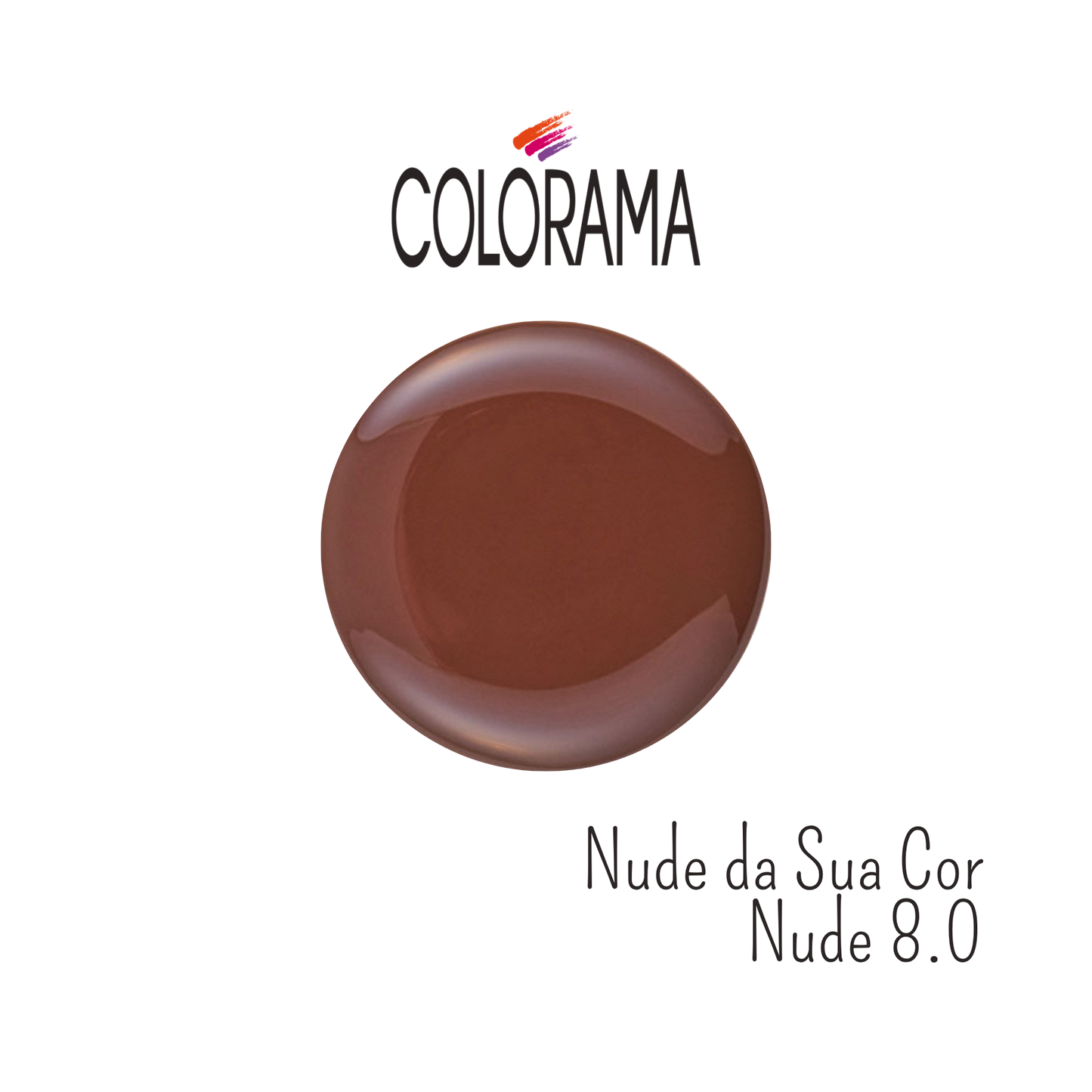 COLORAMA Regular Nail Polish Creamy Nude Of Your Color Nude 8.0