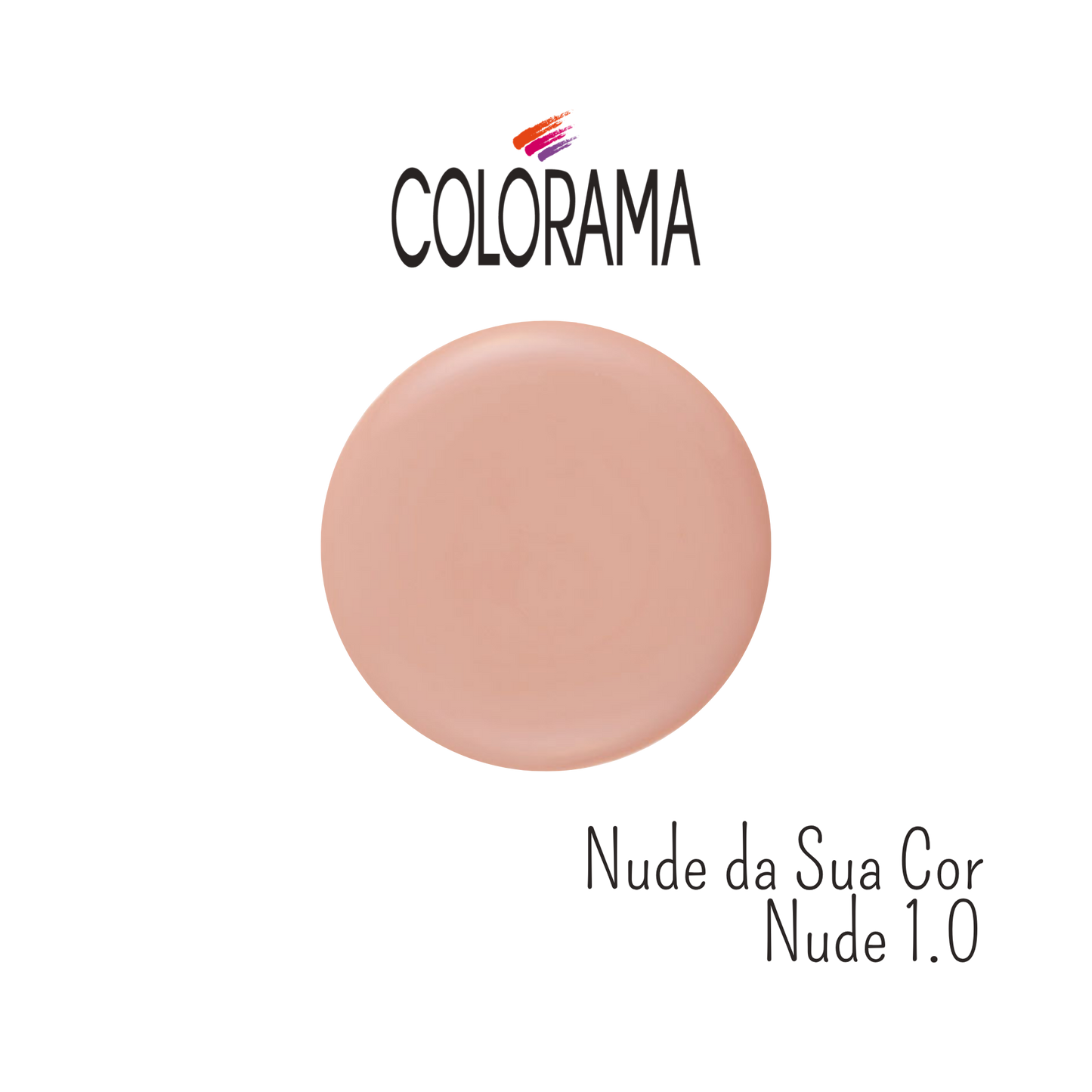 COLORAMA Regular Nail Polish Creamy Nude Of Your Color Nude 1.0