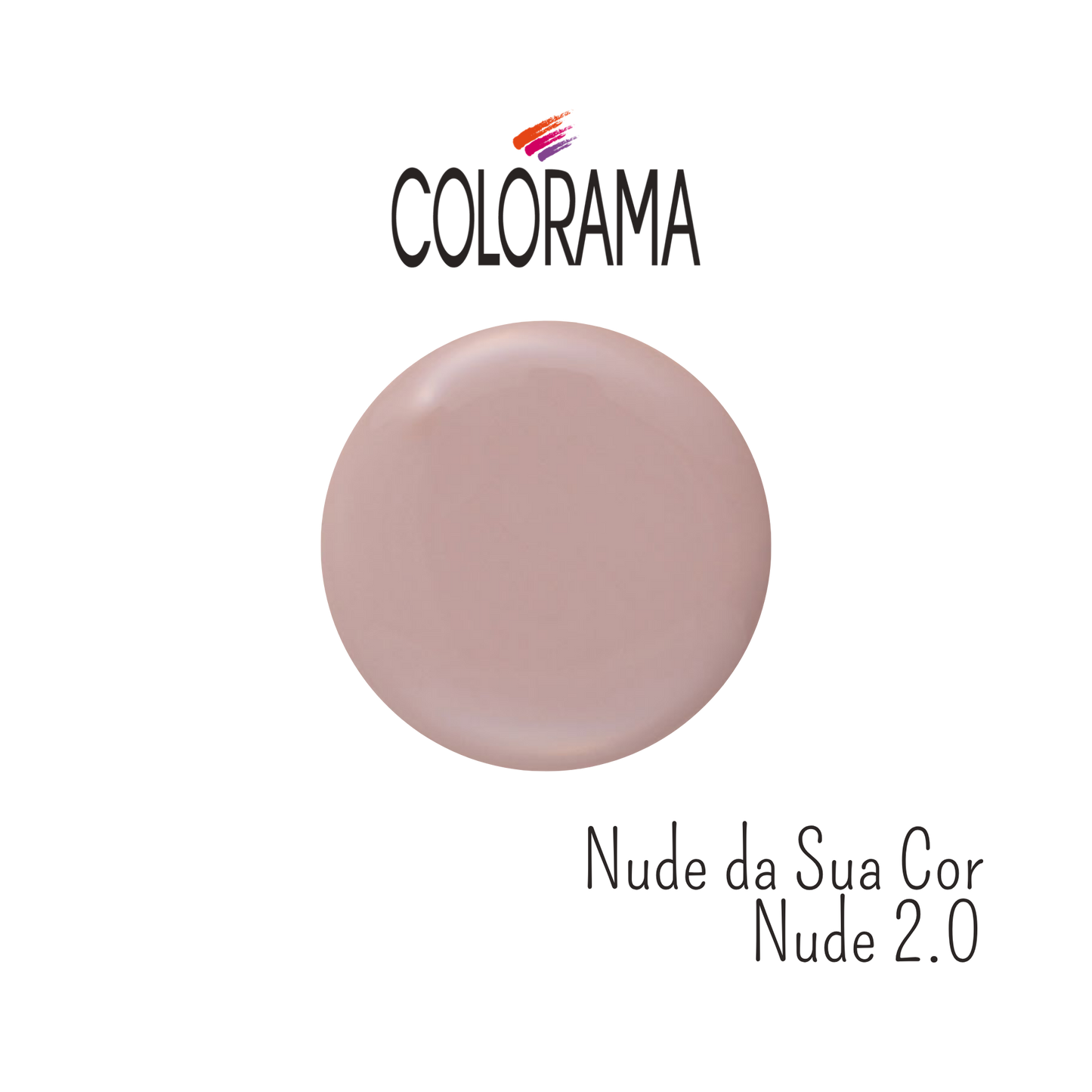 COLORAMA Regular Nail Polish Creamy Nude Of Your Color Nude 2.0