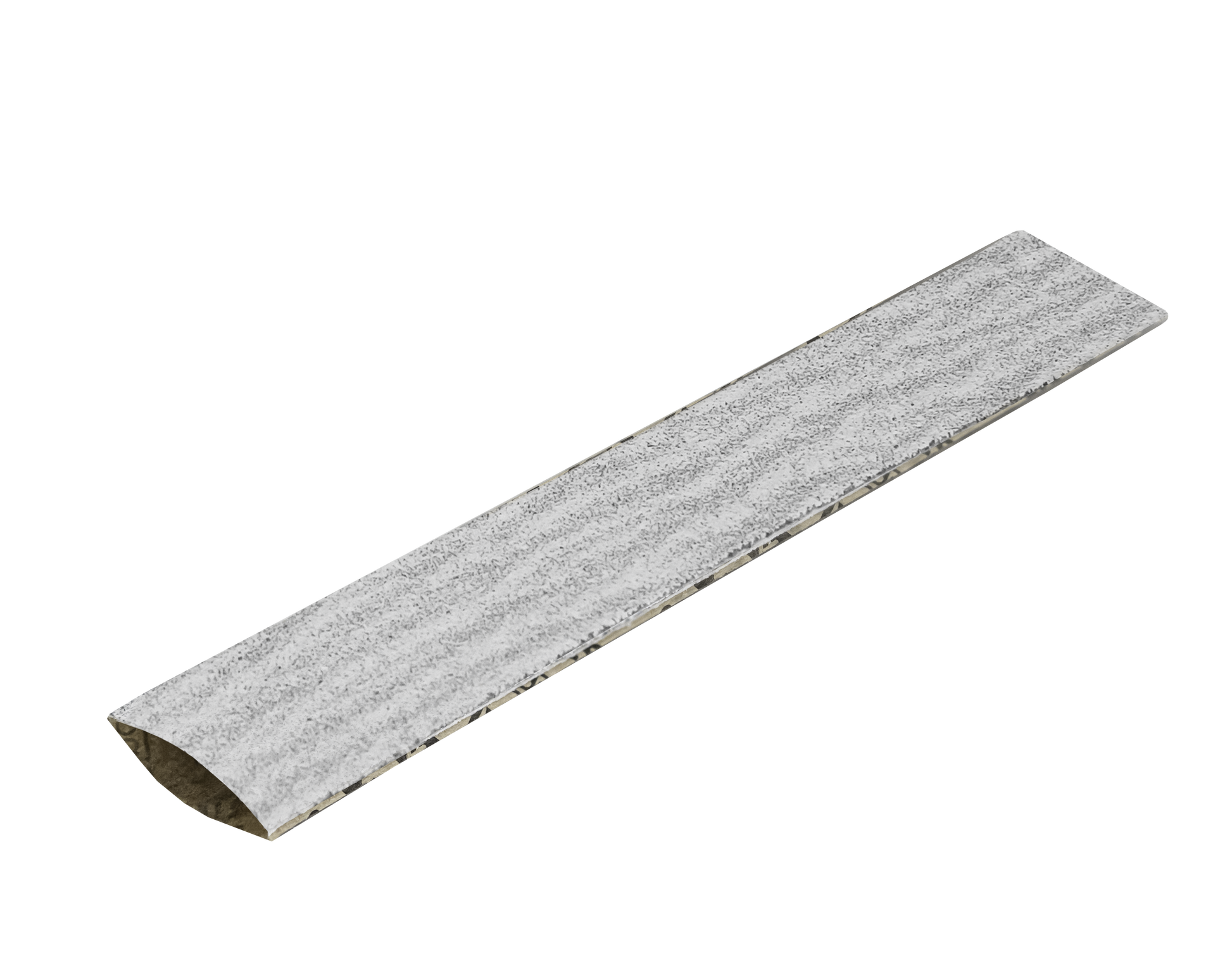 A white, textured STALEKS PRO Disposable papmAm file for the Smart 22 straight nail file by Staleks, made of aluminum oxide and ideal for manicure/pedicure, shown against a black background (50 pcs).