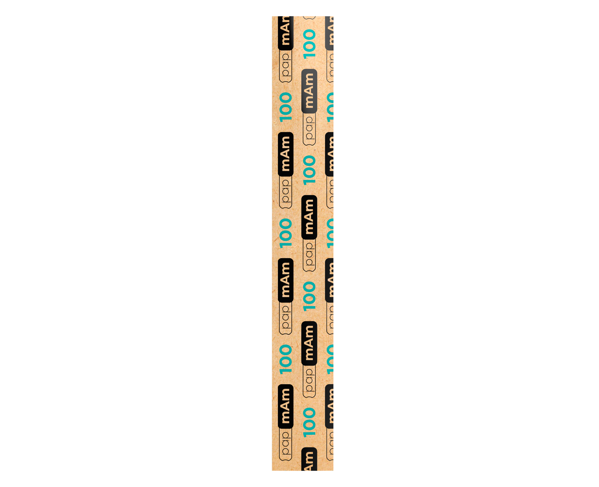 A pack of 50 Staleks PRO Disposable PapmAm files for the Expert 22 straight nail file by Staleks, shown vertically on a white background; ideal as disposable abrasives for artificial nails or replaceable nail files.