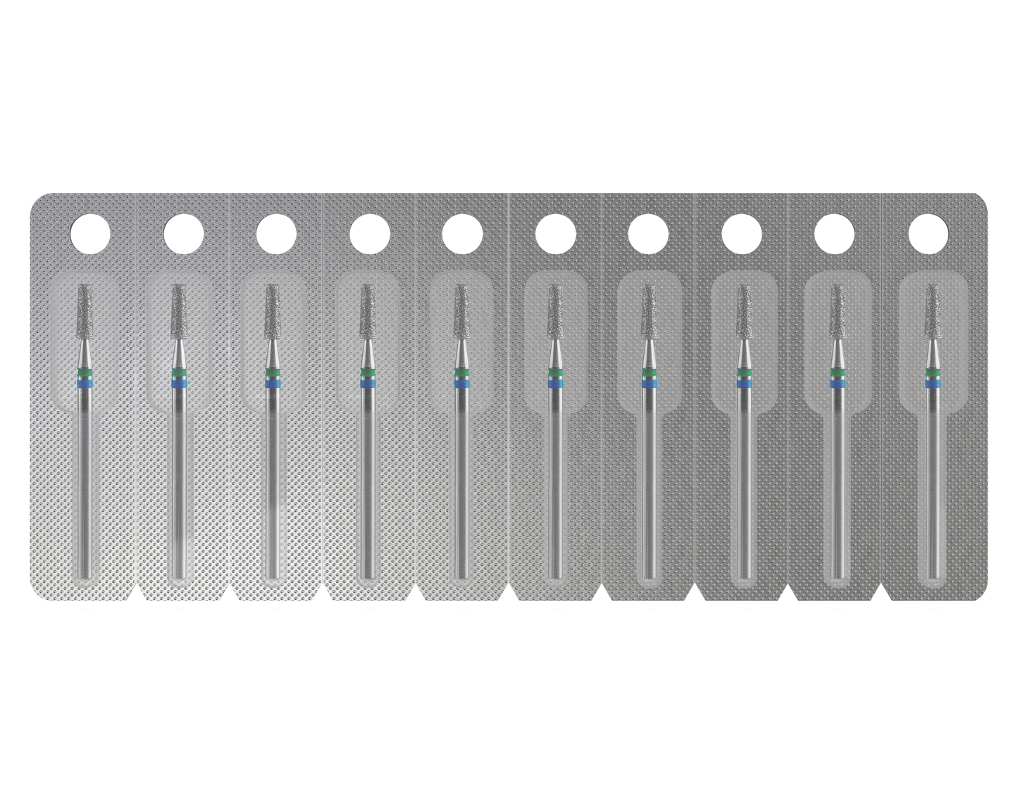 The STALEKS PRO Diamond Nail Drill Bit DUO Cone EXPERT (2.5mm head, 8mm working part) by Staleks is ideal for precision manicure and pedicure, featuring a durable design for professional results.
