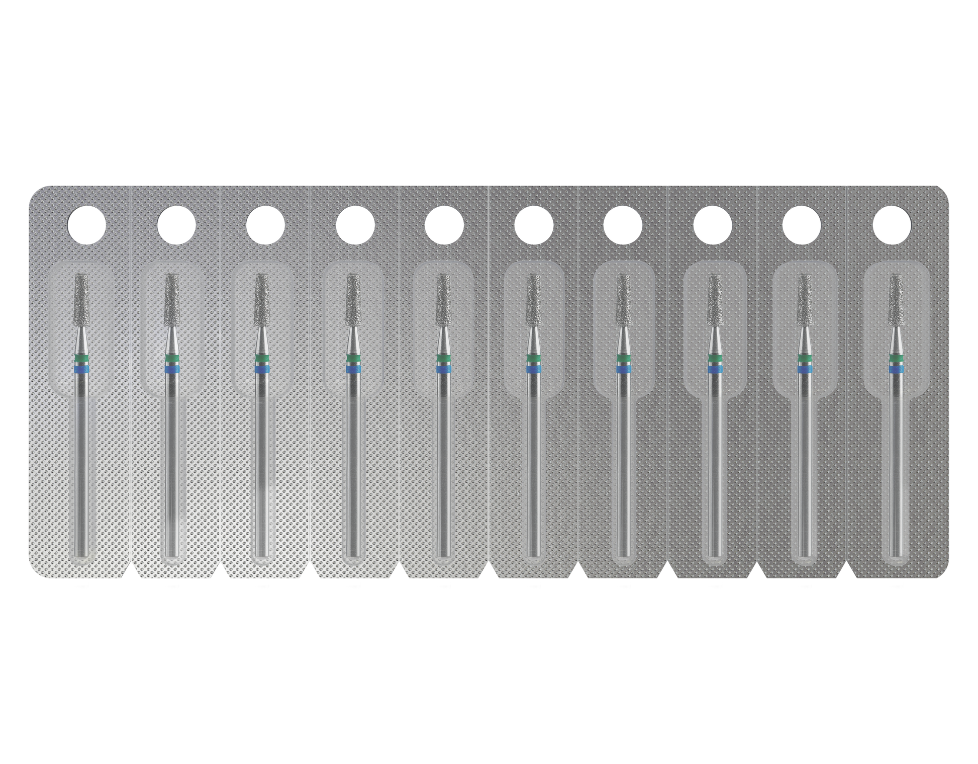 The STALEKS PRO Diamond Nail Drill Bit DUO Cone EXPERT (2.5mm head, 8mm working part) by Staleks is ideal for precision manicure and pedicure, featuring a durable design for professional results.
