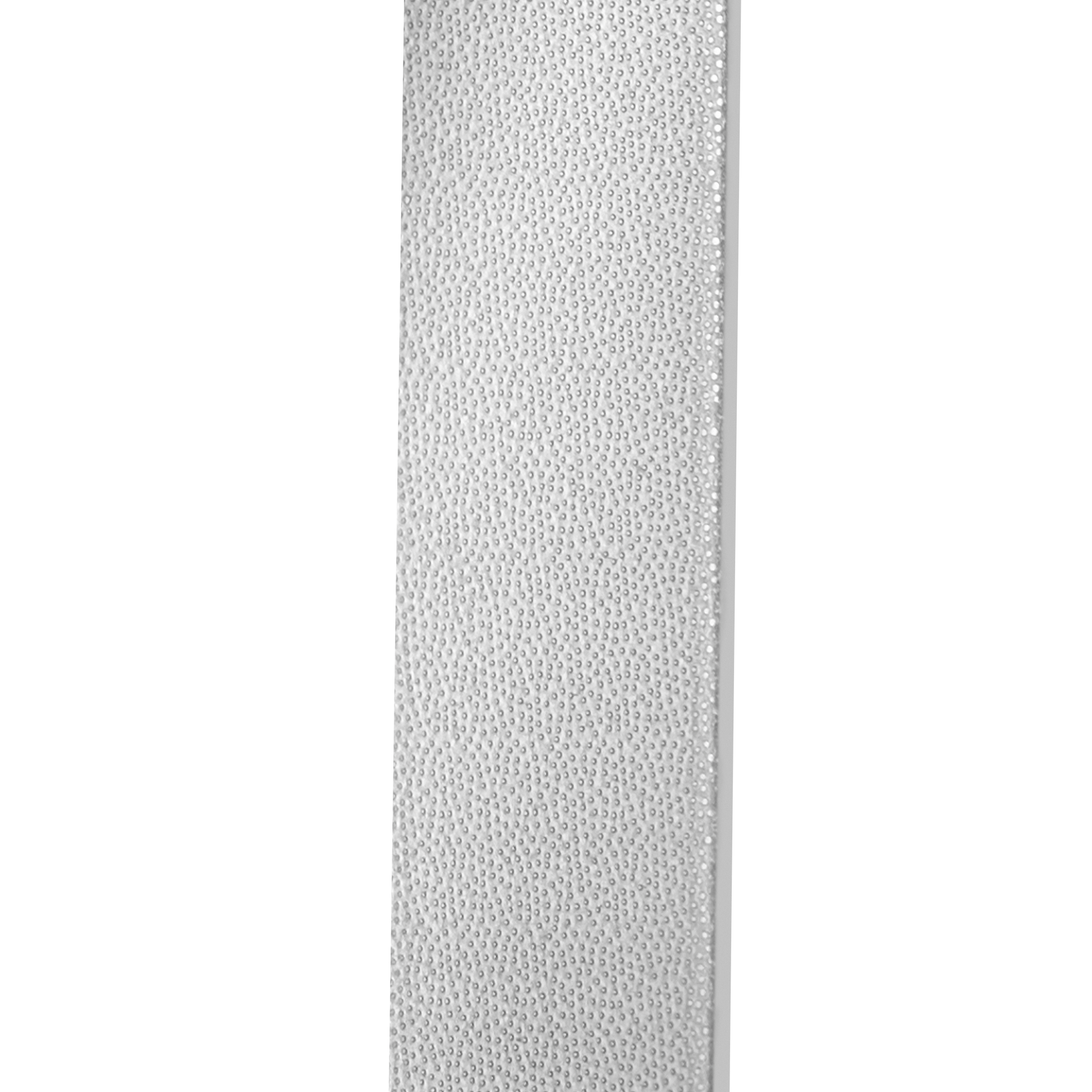 The STALEKS PRO Laser Nail File EXPERT 11 (155 mm) by Staleks, with its rectangular, white design and perforated front panel, stands out against a black background and evokes manicure tool aesthetics.