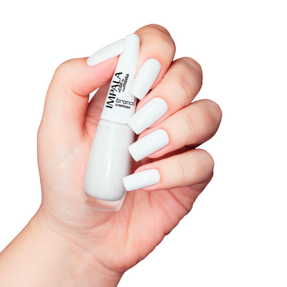 IMPALA Esmalte Regular Branco Cremoso 7.5 ml