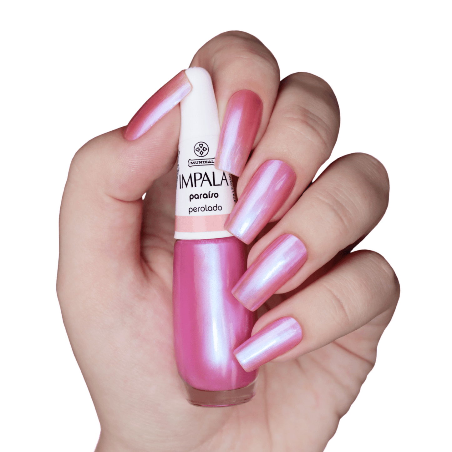 IMPALA Regular Nail Polish Pearlescent Pink Paraiso Perolado 7.5 ml
