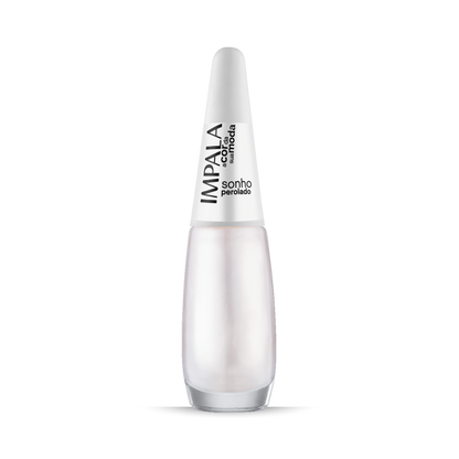 IMPALA Regular Nail Polish Pearlescent White Dream Sonho Perolado 7.5 ml