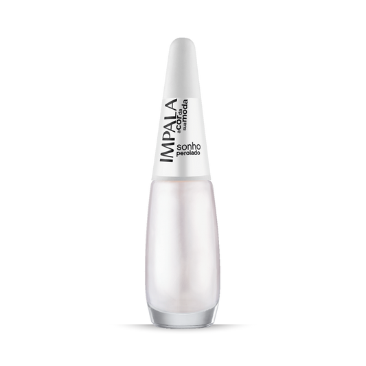 IMPALA Regular Nail Polish Pearlescent White Dream Sonho Perolado 7.5 ml