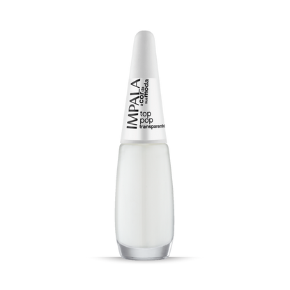 IMPALA Esmalte Regular Branco Transparente Top Pop 7.5 ml