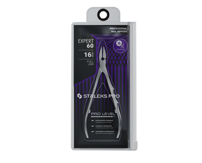 STALEKS PRO Professional Nail Nippers EXPERT 60 16 mm