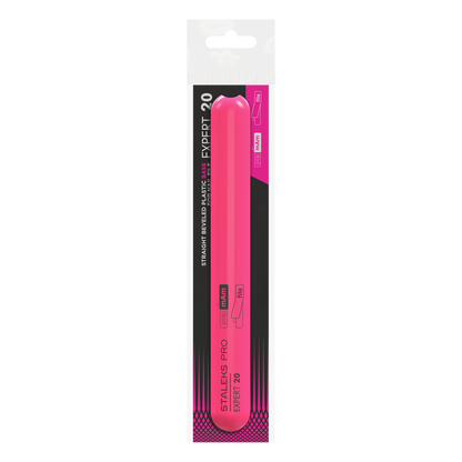 STALEKS PRO Straight beveled plastic base for nail file EXPERT 20